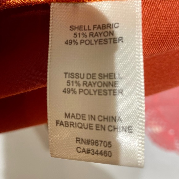 Rebecca Taylor NWT Ruched Top Long Dress Pomodoro Size 16 - Picture 11 of 16